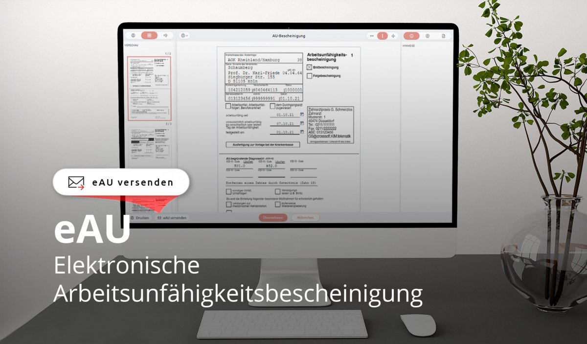 eAU | Elektronische Arbeitsunfähigkeitsbescheinigung